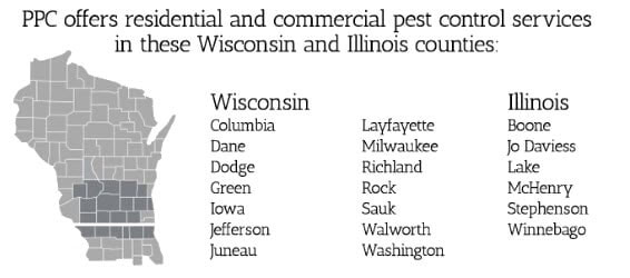 pest control county map